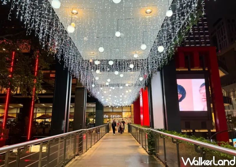 信義區耶誕節 空橋打卡點推薦 / WalkerLand窩客島整理提供 未經許可，不得轉載