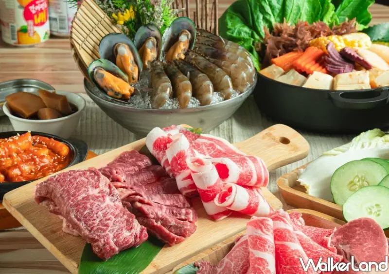 燒桶子韓食烤肉「請問有魚嗎？」雙人套餐 / WalkerLand窩客島整理提供 未經許可不可轉載