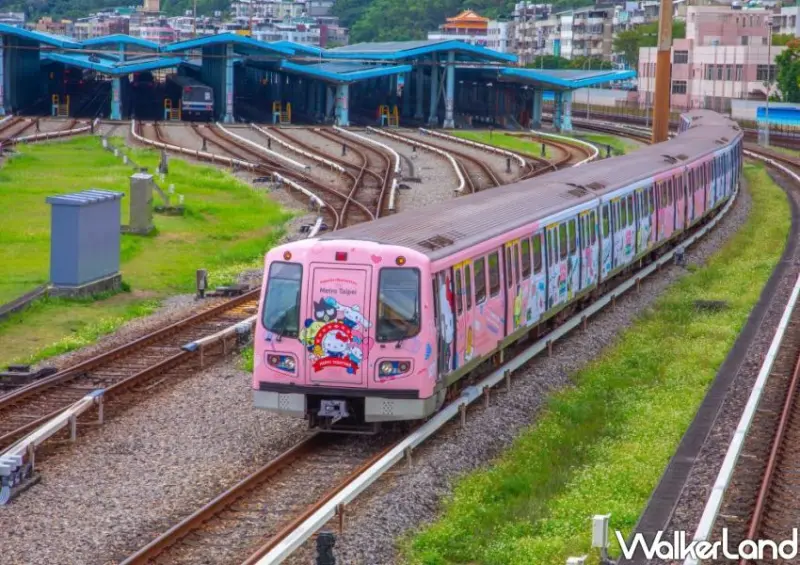 台北捷運Ｘ三麗鷗彩繪列車 / WalkerLand窩客島整理提供 未經許可不可轉載