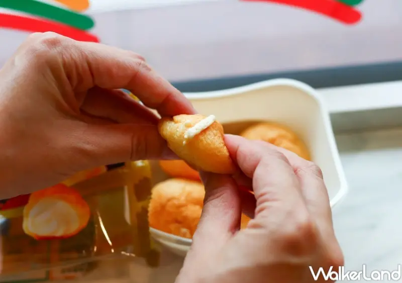 7-ELEVEN栗子甜點 迷你泡芙 / WalkerLand窩客島整理提供 未經許可，不得轉載