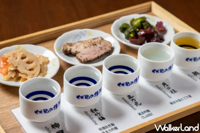 伏見清酒品酒套餐1,500日元（含稅）