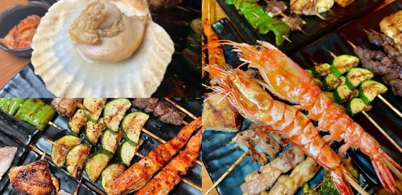 超強秘制醬料！台北必吃平價串燒「柒串燒屋」師傅十年專業烤功，搭配特製醬料，鹹甜鹹甜超刷嘴！