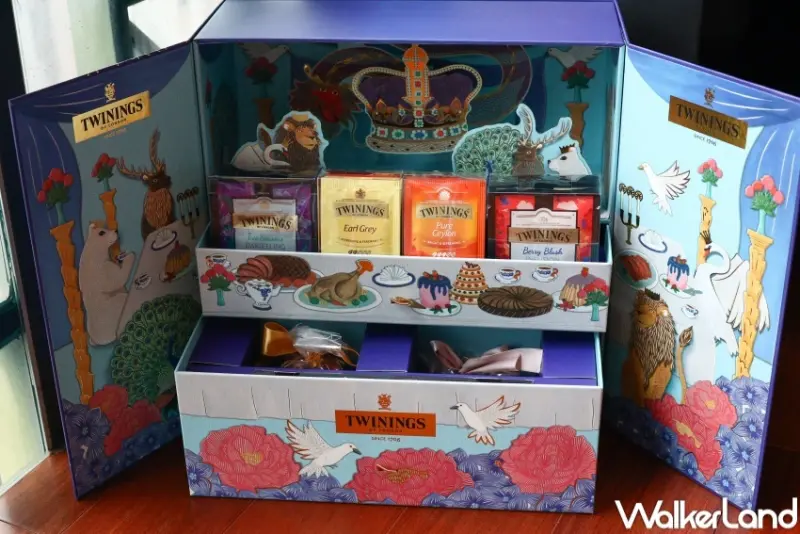 TWININGS唐寧茶耶誕禮盒 / WalkerLand窩客島整理提供 未經許可，不得轉載