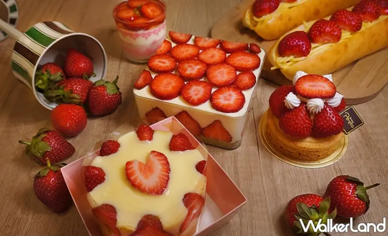 普諾麵包坊．忠孝店 冬季草莓新品、熱賣系列商品一覽