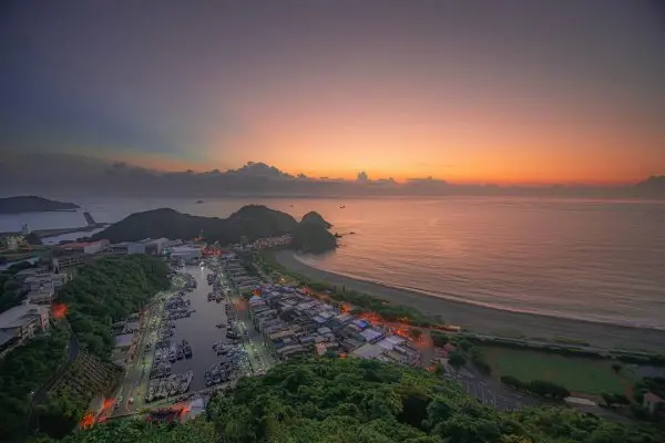 新年日出觀賞勝地推薦：宜蘭南方澳觀景臺 / WalkerLand窩客島整理提供 未經許可不可轉載