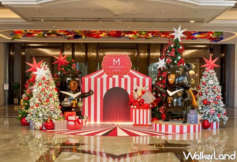 11間飯店耶誕樹、佈景藝術搶先看