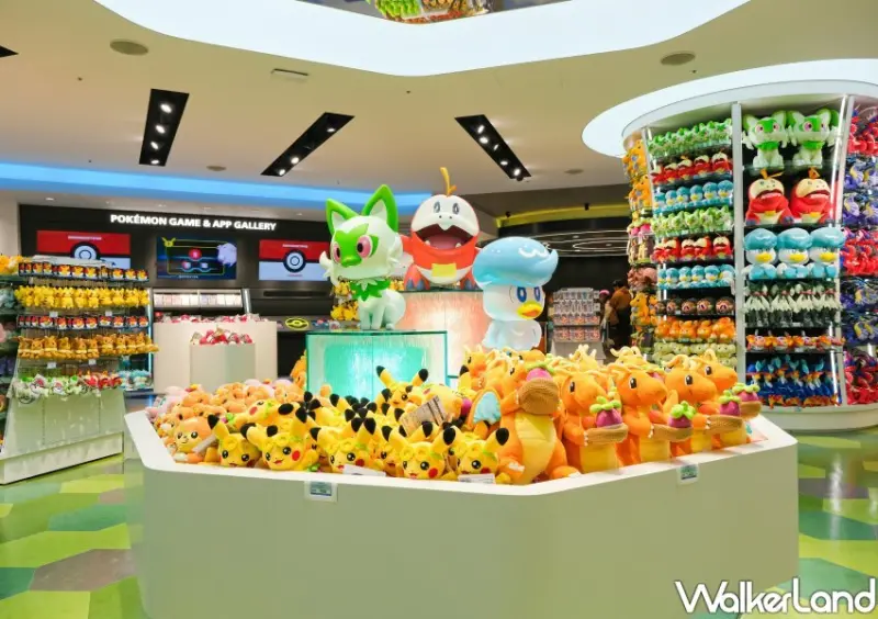 台北寶可夢中心店內/ WalkerLand窩客島整理提供 未經許可不可轉載