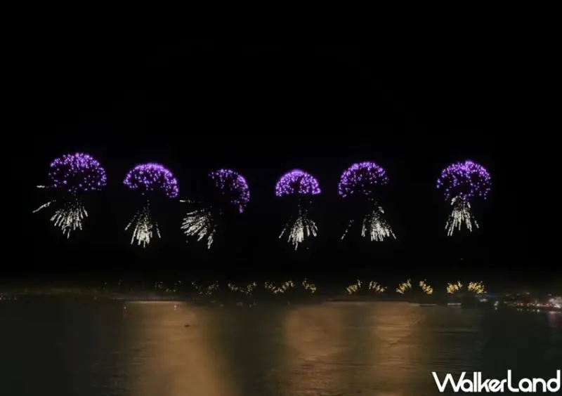 新北1314跨河煙火 / WalkerLand窩客島整理提供 未經許可不可轉載