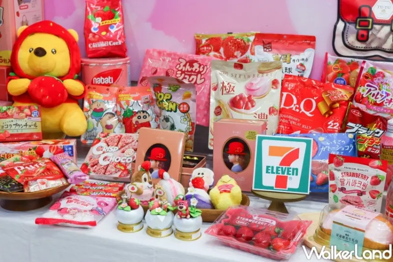 7-ELEVEN 草莓季新品推薦 / WalkerLand窩客島整理提供 未經許可，不得轉載