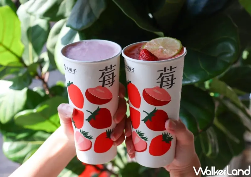 大苑子草莓季X折田菓舖 快閃店  / WalkerLand窩客島整理提供 未經許可，不得轉載