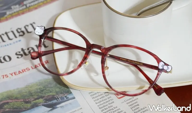 寶島眼鏡x HELLO KITTY聯名鏡框