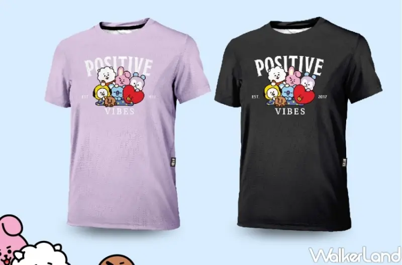 宇宙明星BT21 FUN RUN 野餐趣路跑 / WalkerLand窩客島整理提供 未經許可，不得轉載