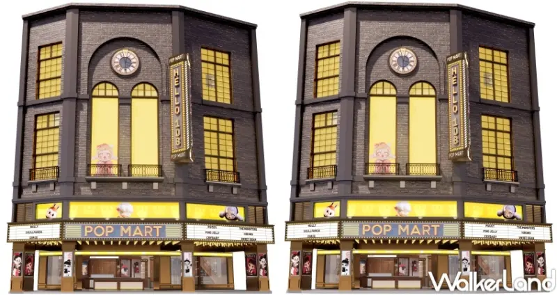 POP MART西門旗艦店 / WalkerLand窩客島整理提供 未經許可，不得轉載