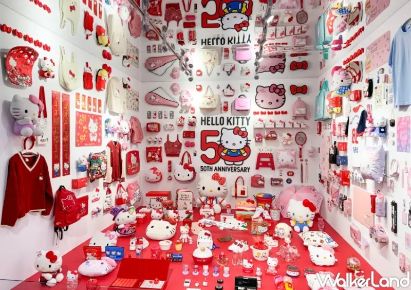 HELLO KITTY 50週年特展：與未來做朋友吧  / WalkerLand窩客島整理提供 未經許可，不得轉載