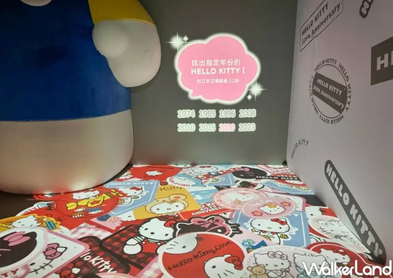 HELLO KITTY 50週年特展：與未來做朋友吧  / WalkerLand窩客島整理提供 未經許可，不得轉載