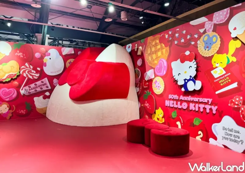 HELLO KITTY 50週年特展：與未來做朋友吧  / WalkerLand窩客島整理提供 未經許可，不得轉載