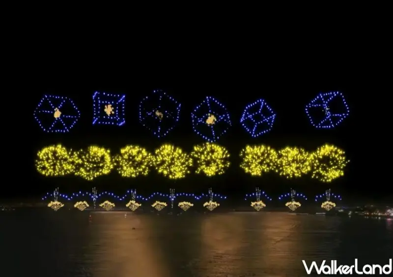 新北跨年煙火 1314跨河煙火/ WalkerLand窩客島整理提供 未經許可不可轉載