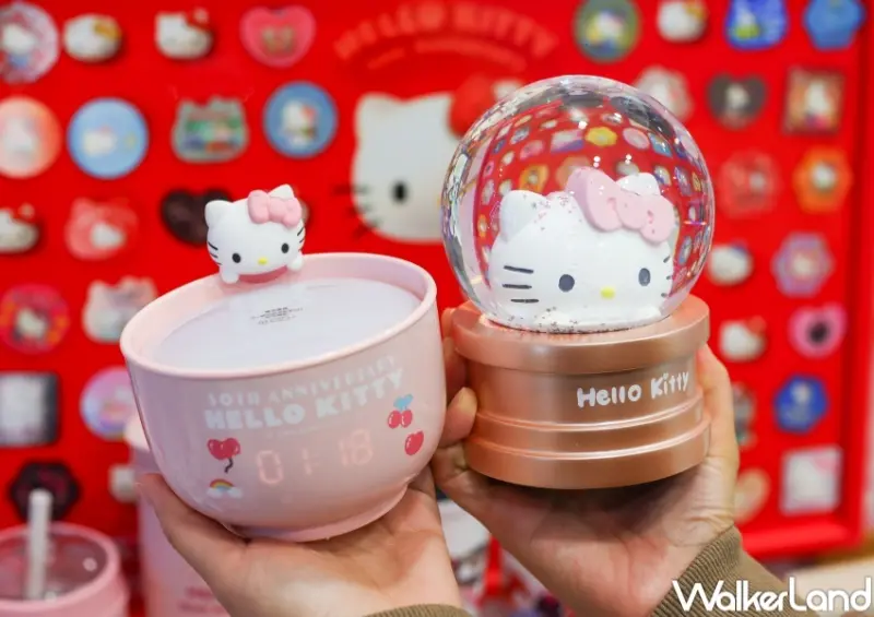 7-ELEVEN Hello Kitty 50週年百變風格快閃購/集點送 / WalkerLand窩客島整理提供 未經許可，不得轉載