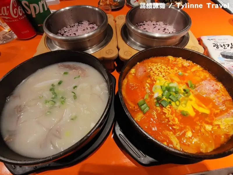 新北市新店區【新北美食】阿喜豆釜堂，道地韓式豆腐鍋 | 小菜無限量吃到飽 | 超值雙人套餐 | 新店七張站美食推薦