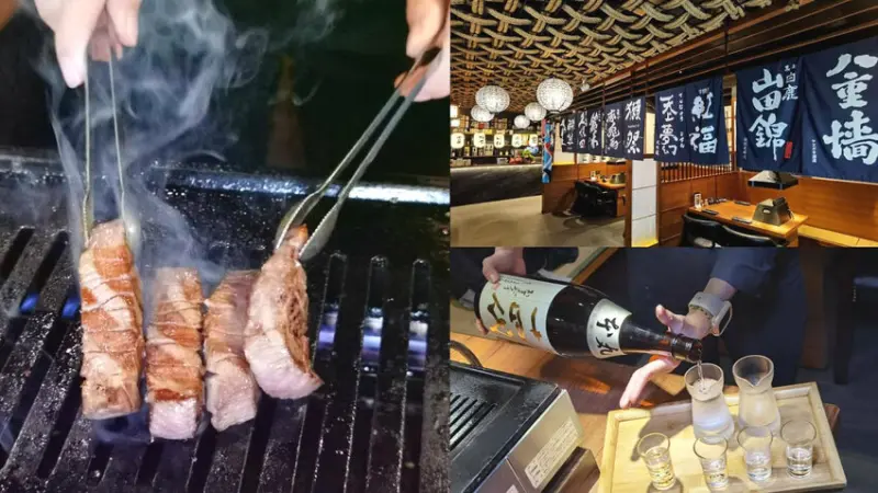 中壢居酒屋｜藏王極上燒肉餐酒館/日本和牛專人燒烤喝清酒之王十四代/菜單價錢