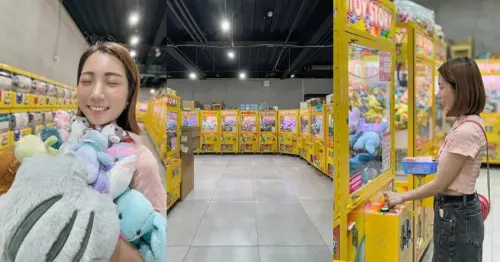 台中最大間的零食夾娃娃機店，零食、泡麵、寶可夢公仔，甚至寵物用品也有，或是能兌換吹風機、電烤盤等生活家電 | 【台中 西屯區】優品娃娃台中逢甲店
