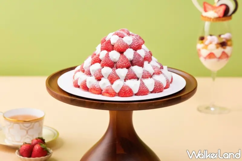 台北漢來、高雄漢來同步推出限時「激量」草莓系列甜點