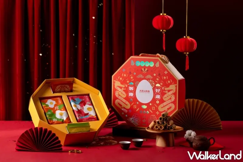 大武山牧場推出2024春節限定禮盒