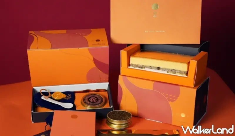 魚子醬x橡子豬蜜香鹹蛋糕聯名禮盒