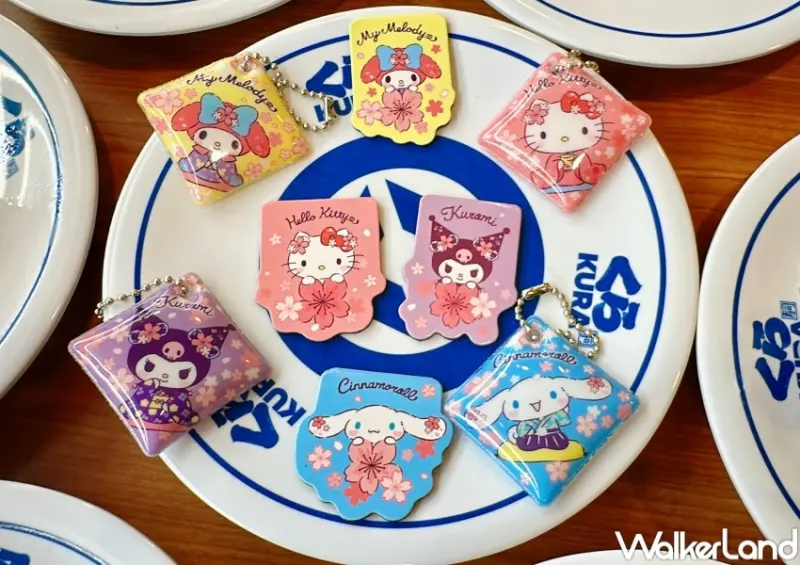 藏壽司X三麗鷗聯名扭蛋  / WalkerLand窩客島整理提供 未經許可，不得轉載