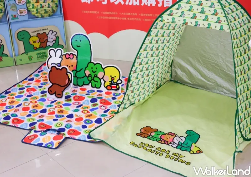 家樂褔 X MiNiNiGUMAN家樂福龍來大團圓  / WalkerLand窩客島整理提供 未經許可，不得轉載