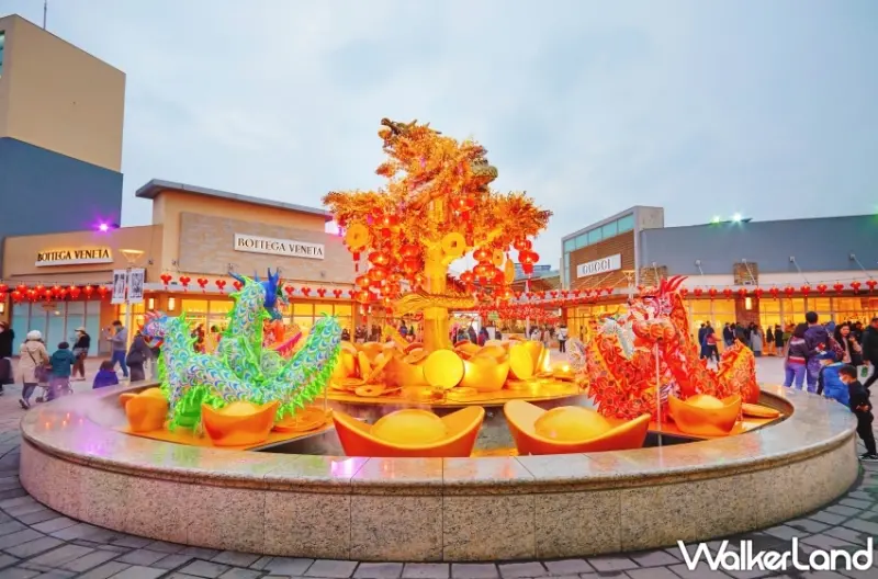 2024桃園華泰名品城「華泰唐人街」龍年限定場景