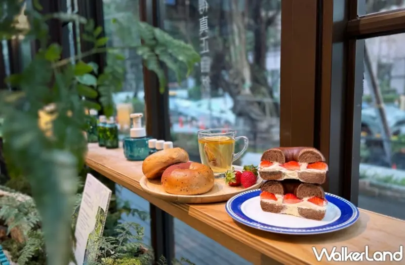 好丘草莓厚醬貝果