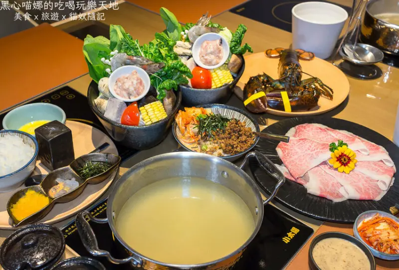 高雄前鎮︱両鍋極上鍋物　生猛波龍、嫩甜日本Ａ５和牛、精華鮮美雜炊，一鍋兩吃的極致享受！