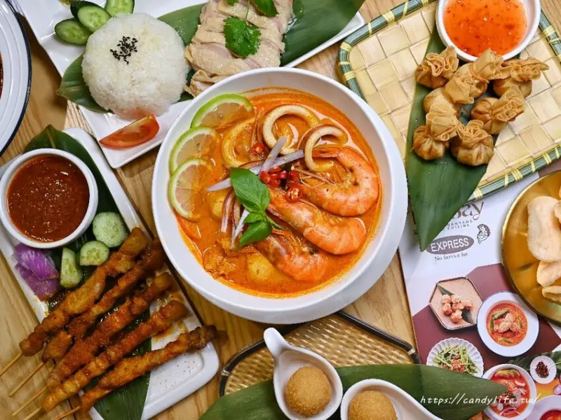 台中市中區沙嗲寶貝｜台中南洋料理、台中火車站美食推薦，口味道地料多實在，激推肉骨茶、海南雞飯，還有炸榴槤