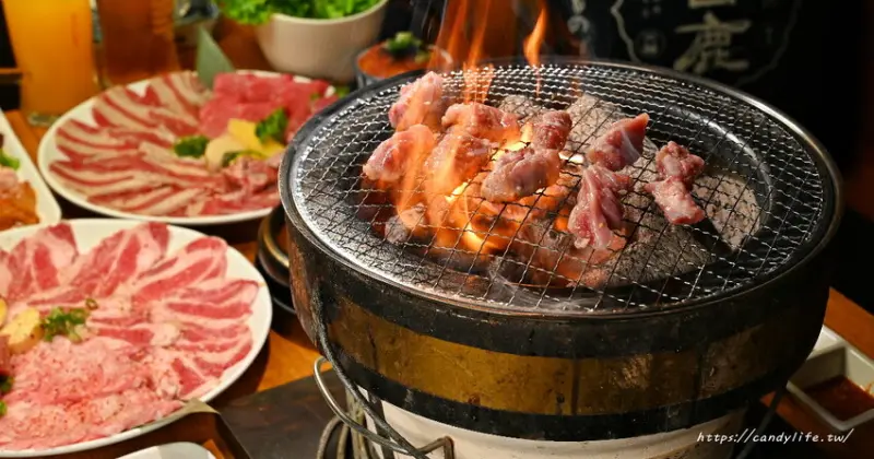 台中市西屯區Hi燒肉！油膩大叔の燒肉店｜台中高質感炭火燒肉推薦，傳統日式居酒屋風格，主打內臟燒肉