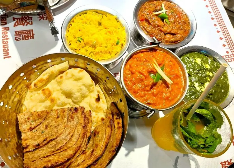 [台北印式]中山區中山國中站「維傑印度餐廳」新開超無雷又料實在的超地道印度料理/風味獨特餐點有特色/老闆貼心服務親切/附菜單