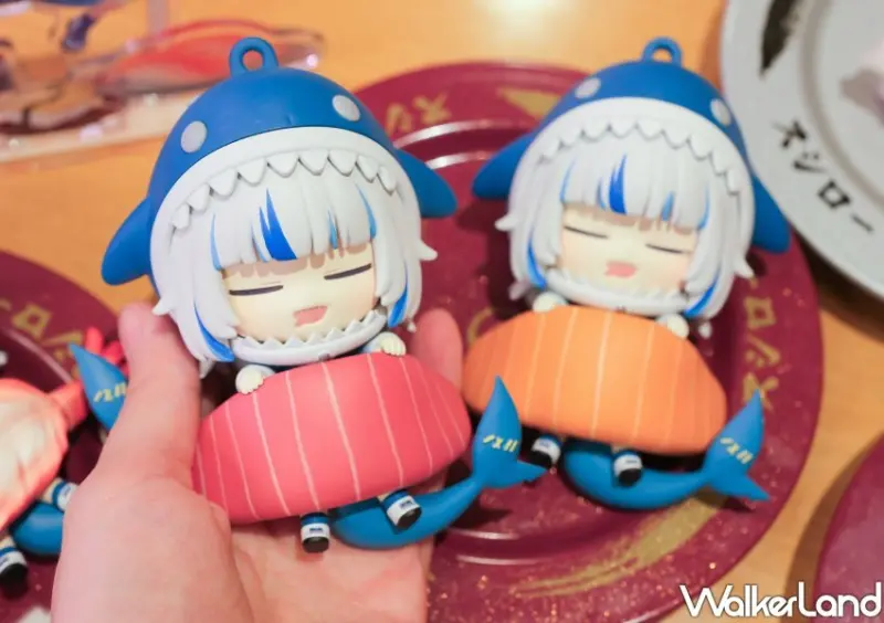 壽司郎、Gawr Gura鯊鯊聯名/ WalkerLand窩客島整理提供 未經許可不可轉載。