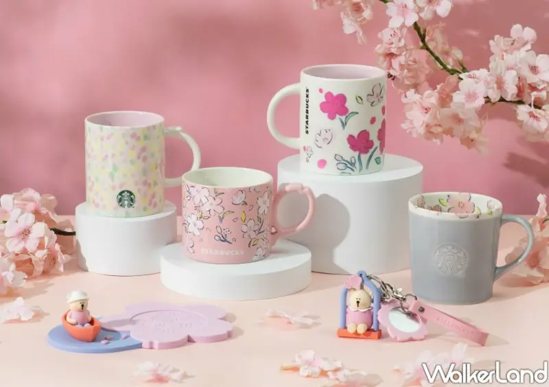 星巴克春季新品 / WalkerLand窩客島整理提供 未經許可不可轉載。