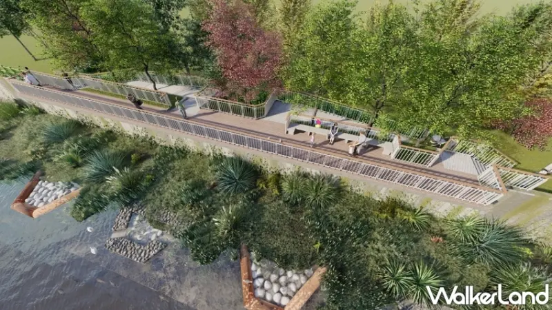 泰山大窠坑溪水環境營造二期3D示意圖搶先看