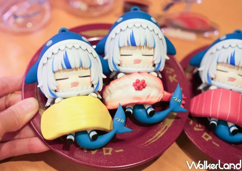 壽司郎、Gawr Gura鯊鯊聯名/ WalkerLand窩客島整理提供 未經許可不可轉載。