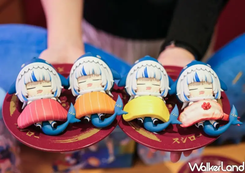 壽司郎、Gawr Gura鯊鯊聯名/ WalkerLand窩客島整理提供 未經許可不可轉載。