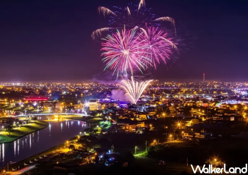 2024冬山舊河港燈節、冬山元宵花火節  / WalkerLand窩客島整理提供 未經許可，不得轉載
