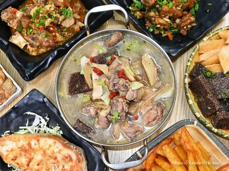 台中市東區玉品軒茶棧｜台中簡餐店天花板！餐點超過200種，激推香辣美食，營業至凌晨兩點半