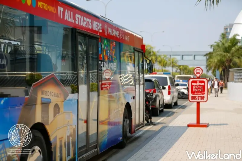 菲律賓Hop-On-Hop-Off觀光巴士 / WalkerLand窩客島整理提供 未經許可，不得轉載