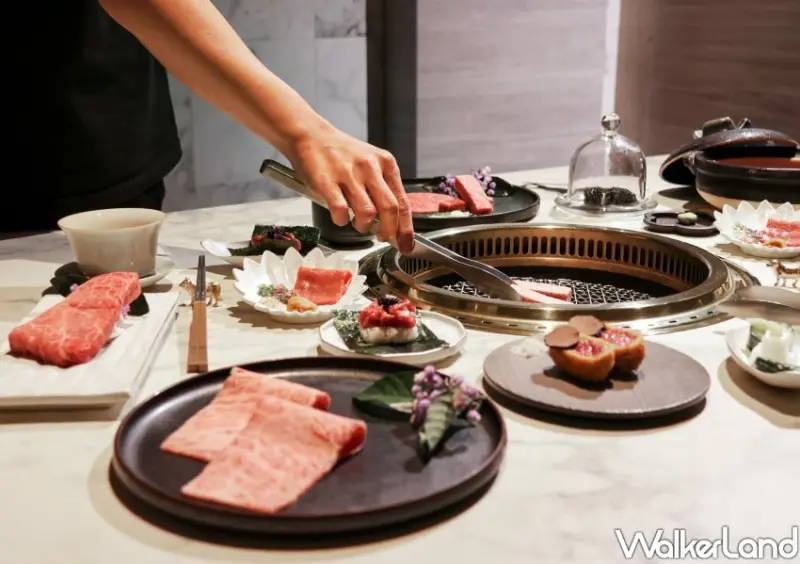 台中誠品生活480美食餐廳「侍老井精品和牛燒肉會所」 / WalkerLand窩客島整理提供 未經許可不可轉載。