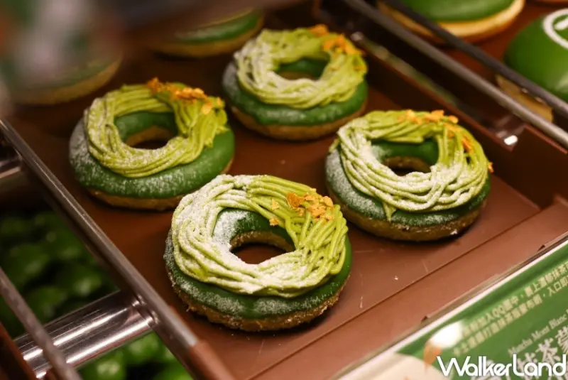 Mister Donut x一〇八抹茶茶廊 抹茶季新品 / WalkerLand窩客島整理提供 未經許可，不得轉載