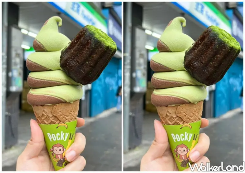 全家靜岡抹茶霜淇淋 / WalkerLand窩客島整理提供 未經許可不可轉載。