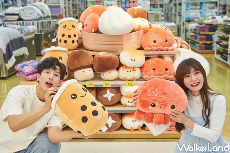 家樂福「台式點心」系列靠墊  / WalkerLand窩客島整理提供 未經許可，不得轉載