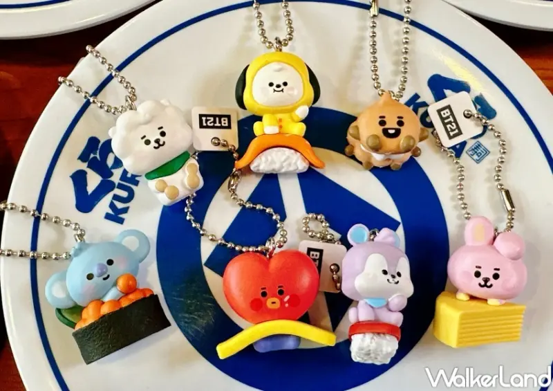 藏壽司 BT21扭蛋 / WalkerLand窩客島整理提供 未經許可，不得轉載