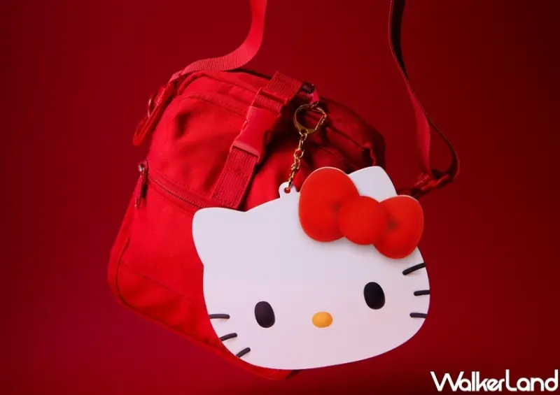 HELLO KITTY 50th巨大造型悠遊卡  / WalkerLand窩客島整理提供 未經許可，不得轉載